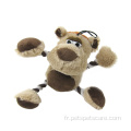 Beaux jouets pour animaux de compagnie de marque porte un jouet en peluche mignon